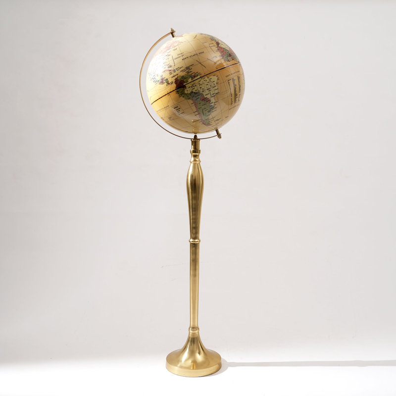 Decorative Globe with Aluminium Stand INCOMPLETE 