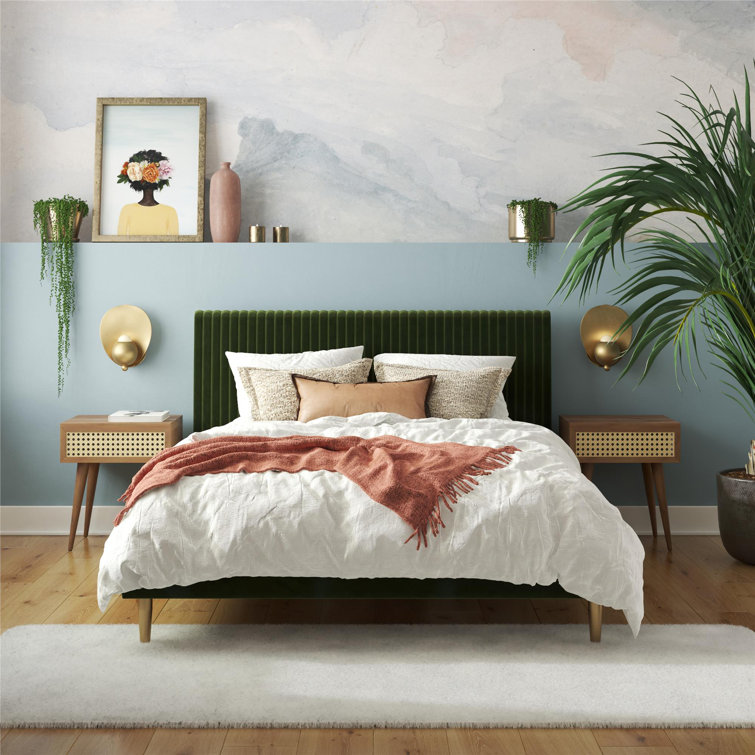 ( headboard only )Daphne Upholstered Platform Bed
