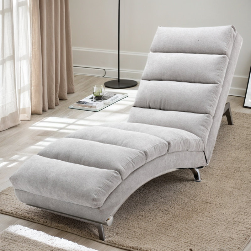 upholstered chaise lounge