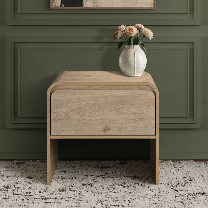 Epifana Wood End Table