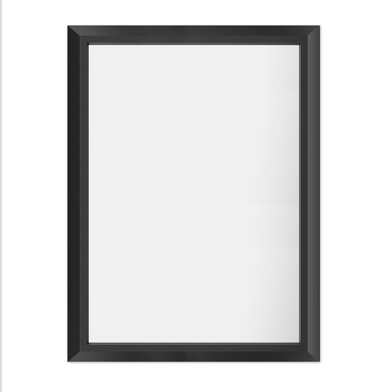 amara high-strength tempered glass and aluminum alloy framed french cleat mounted wall decor bathroom vanity mirror with 5-year warranty