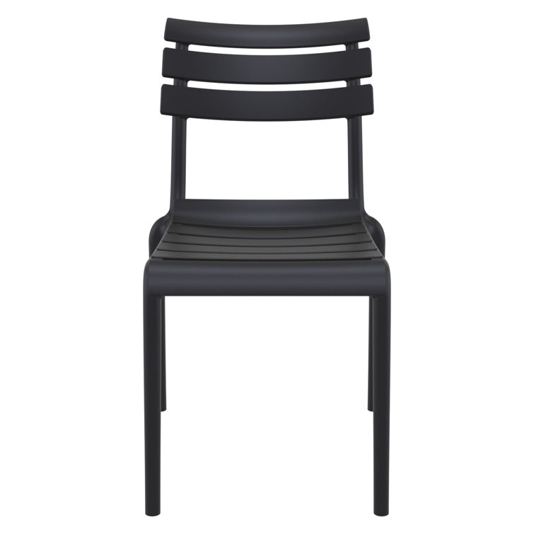 Aragons Outdoor Stacking Dining Side Chair (Set of 1
