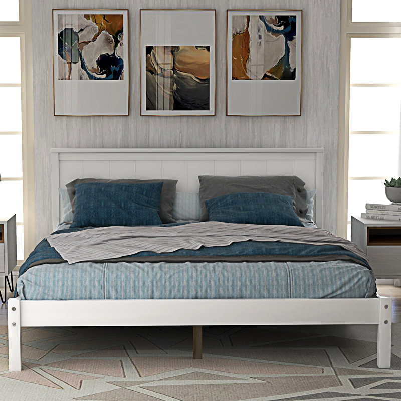 (Incomplete) Newport Solid Wood Twin Size Standard Bed