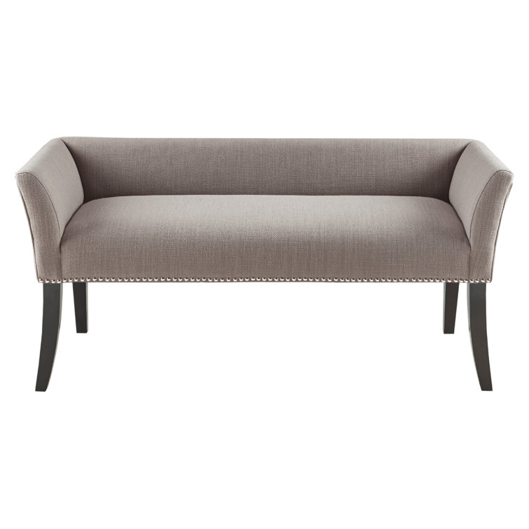 SIMILAR TO STOCK PHOTO Upholstered Nailhead Bench