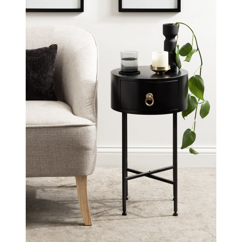 leighty end table with storage