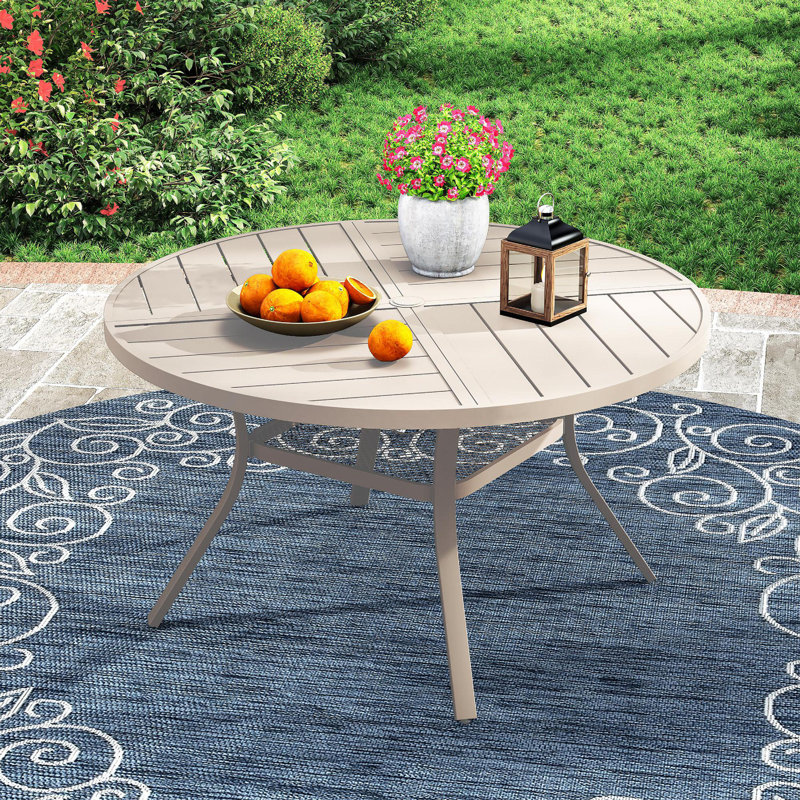 Patio Round Dining Table