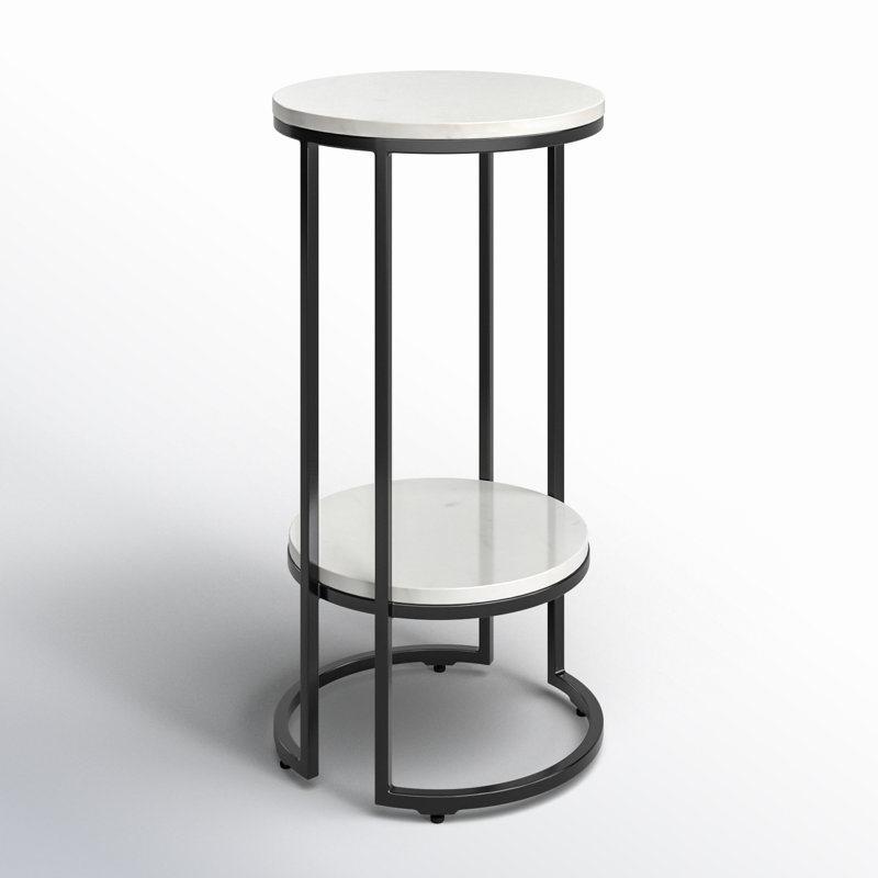 marble top end table