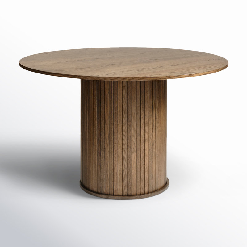 Iris 47\\\" Pedestal Dining Table\nINCOMPLETE \nSIMILAR NOT THE SAME INCOMPLETE 