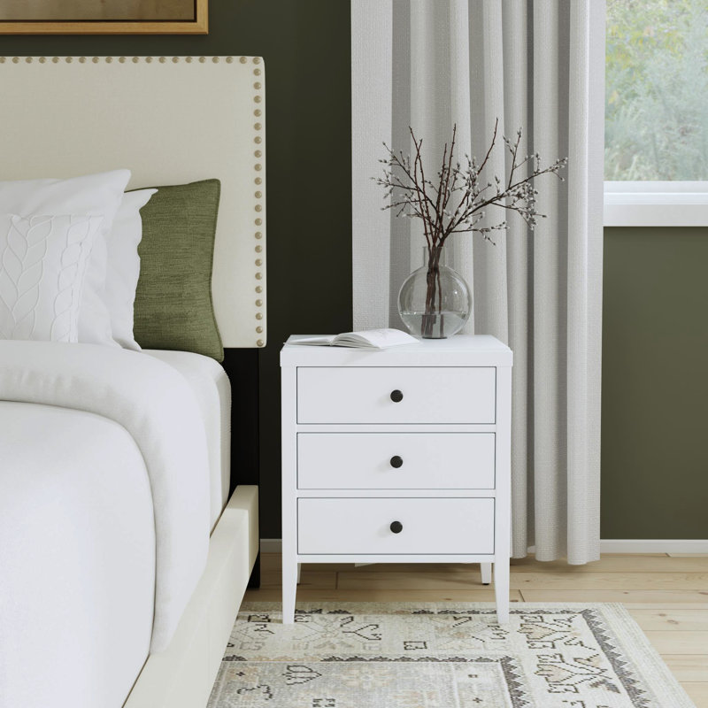 rushville wood nightstand