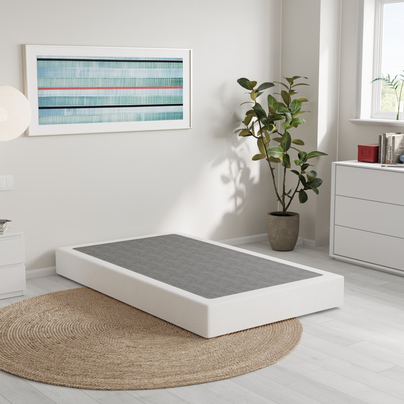 Likins 4 Inch Metal Box Spring with Frabric Cover, Easy Assembly
INCOMPLETE