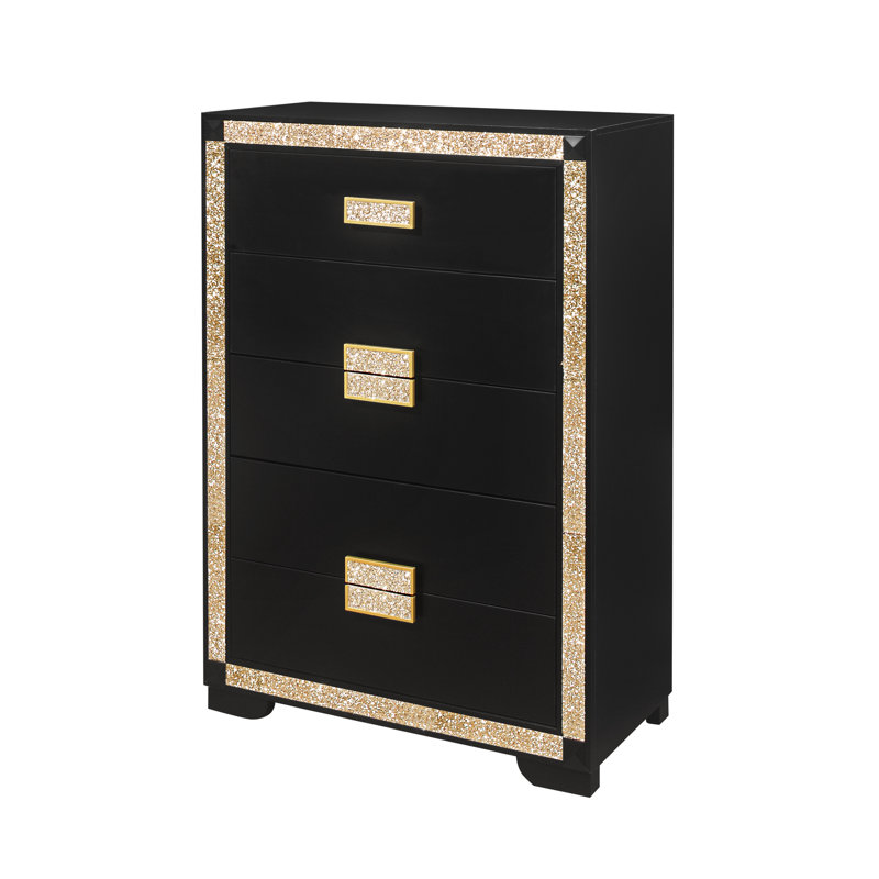 Kurtzig 34'' W 5 - Drawer Dresser