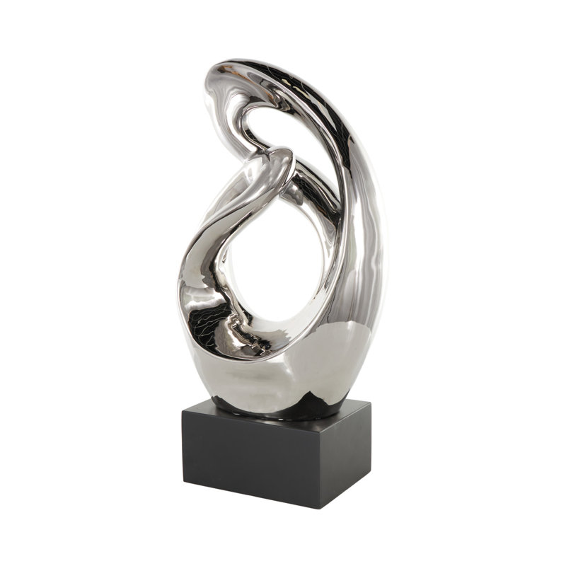 Cole And Grey Ceramic Abstract Decorative Sculpture INCOMPLETE 
