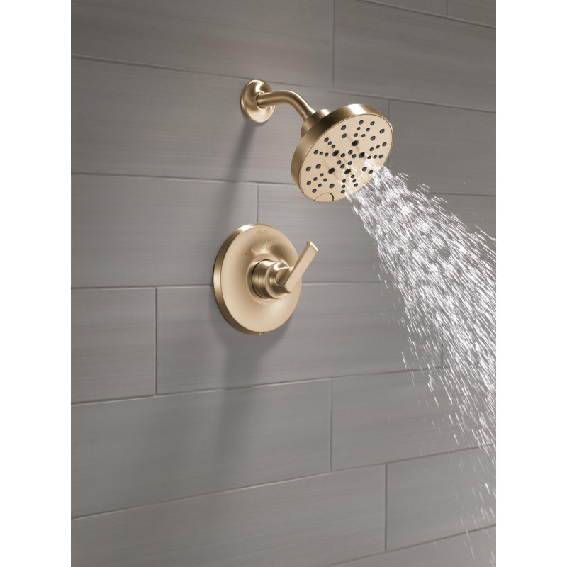 Tetra Shower Faucet Trim Kit, Shower Faucet Set, Shower Head and Handle Set, Shower Kit T14289-CZ-PR