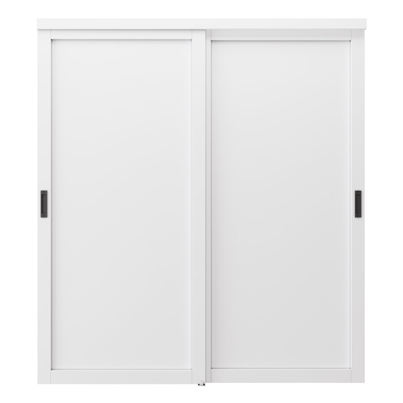 80\" Height Sliding Closet Door - 1 Panle Design for Closet Door Hardware kit including, Black Handles
INCOMPLETE-similar 