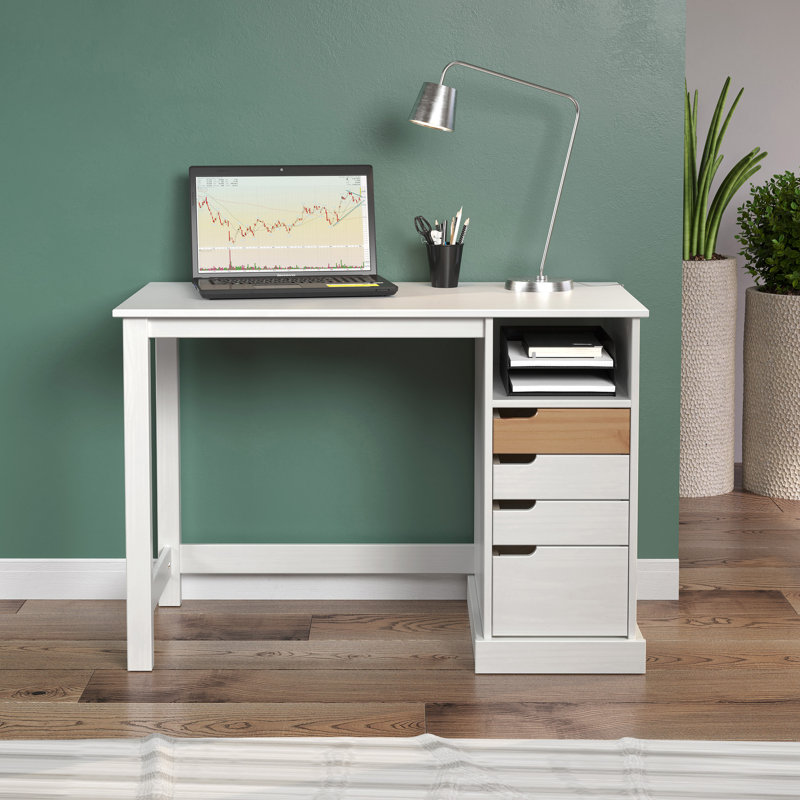 Kerena Solid Wood Writing Desk