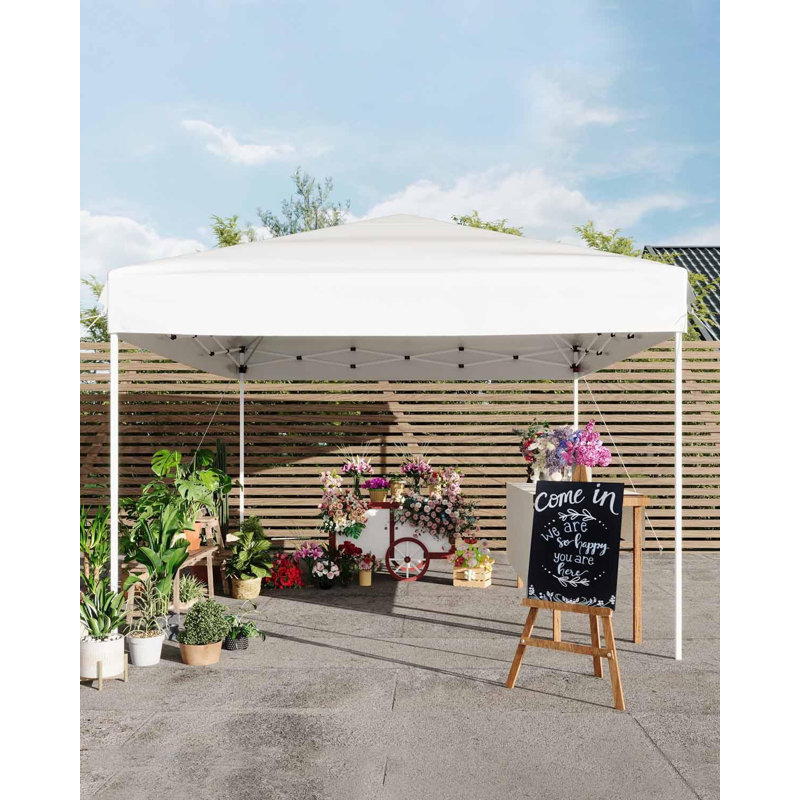 10x10ft / 10x30ft pop up canopy tent with sidewalls - heavy duty adjustable height outdoor canopy, includes 4/8-weight anchoring system / roller bag for events/camping - blue/black/green/white/gray/khaki\nincomplete -similar