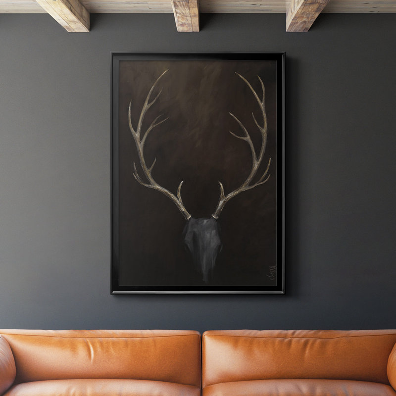 Buck Framed On Paper Print INCOMPLETE 