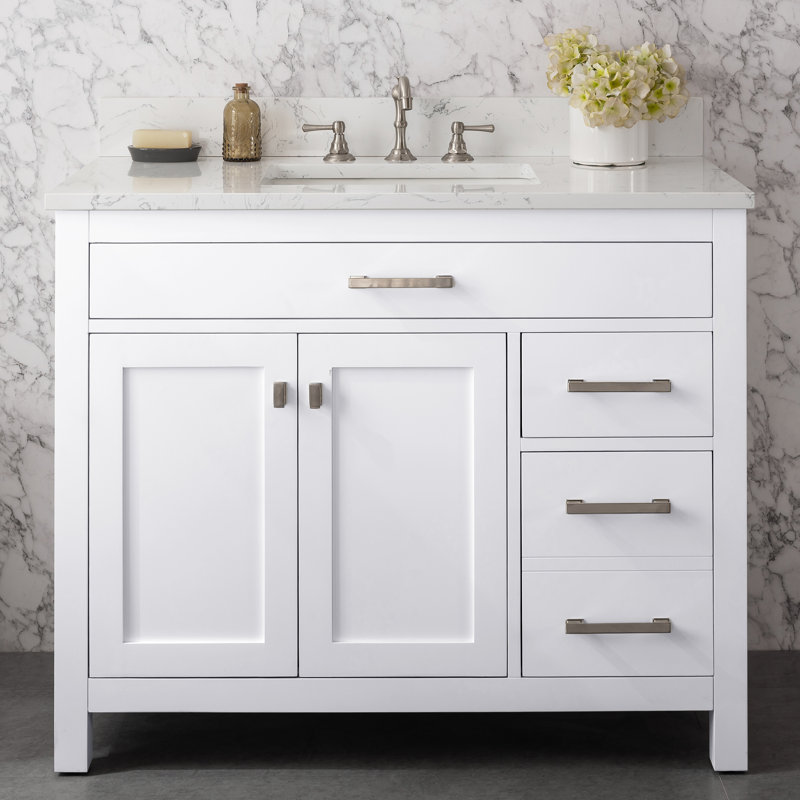 ajhane 42" single bathroom vanity set