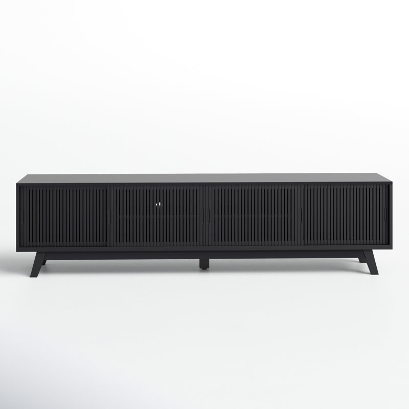 Burton Solid Wood TV Stand for TVs up to 88\" INCOMPLETE 