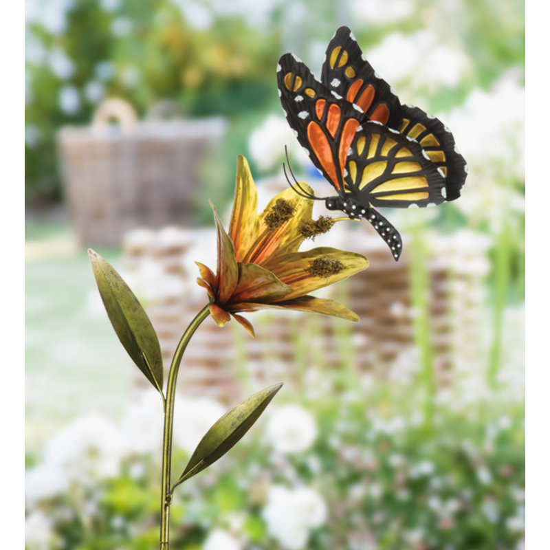 Weather Resistant Metal Garden Stake INCOMPLETE 