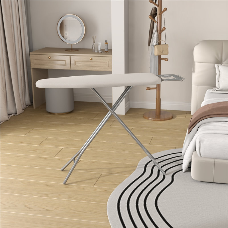 Similar)Height-adjustable Ironing Board Iron Table with 4 Legs