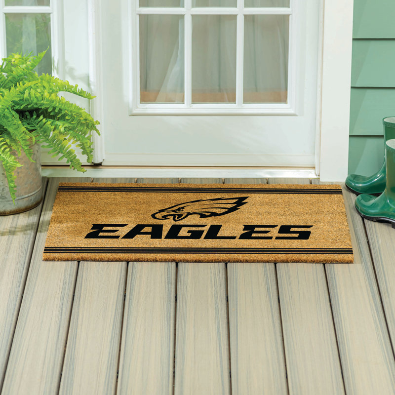 Philadelphia Eagles Large One Color Coir Mat, 36"x24"