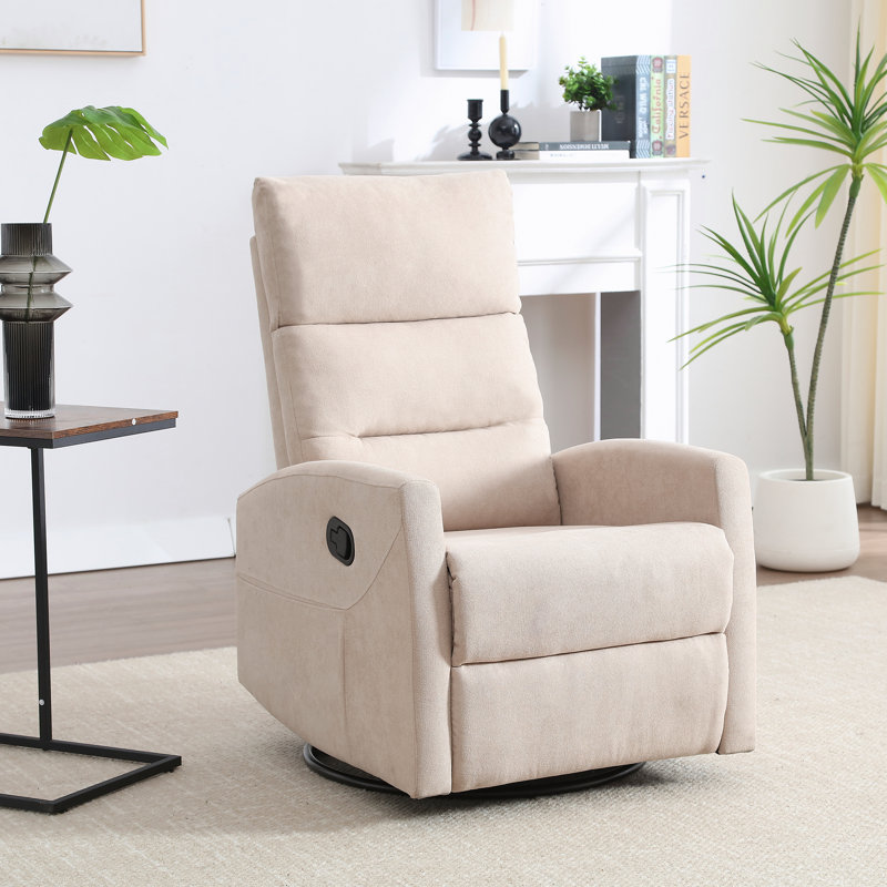 similar to stock photo.26\" W Manual Swivel Rocker Recliner With Pockets