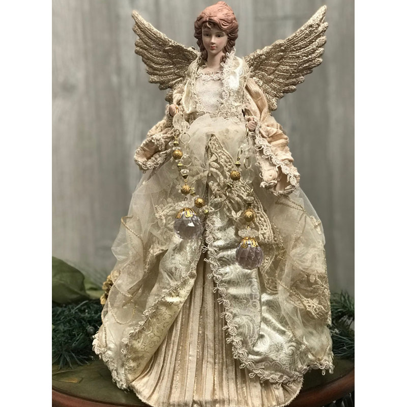 Fabric Religious & Spiritual Tree Topper SIMILAR NOT ACTUAL ITEM  DAMAGED 