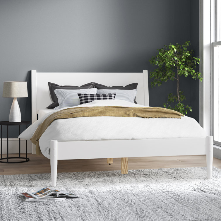 ((similar ))Ashlie Solid Wood Platform Bed