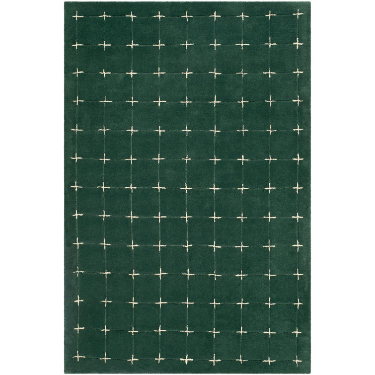 Mallory Green Hand Tufted Area Rug similar style