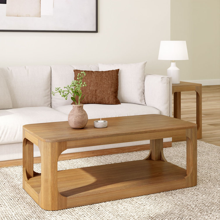 jasmarie 4 legs coffee table with storage
