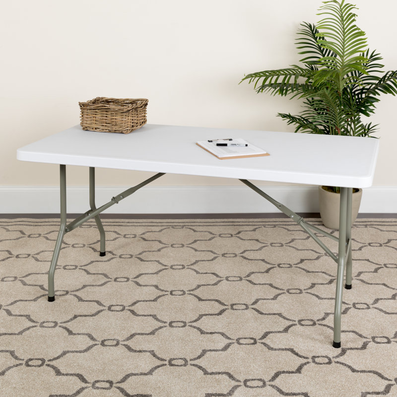 Noah Rectangular Plastic Event Folding Table