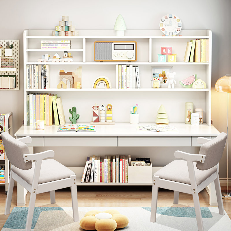 ( incomplete 3/4)Kids Writing Desk Study Learning Computer Table with Chair