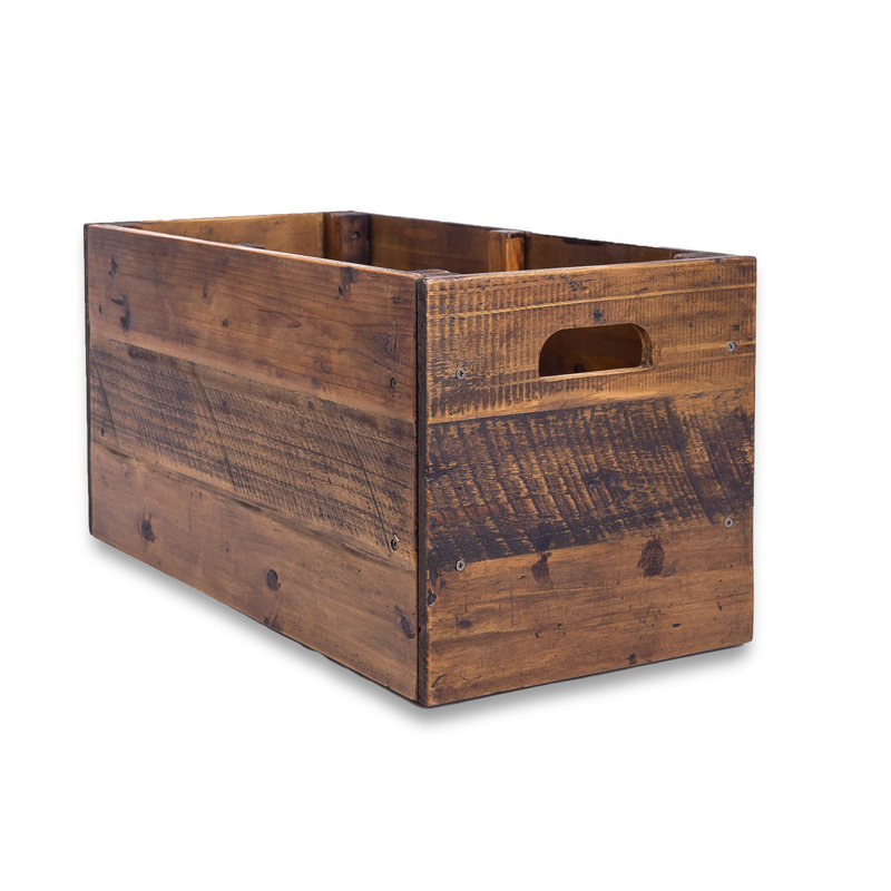 Heirloum Solid Wood Decorative Bin
