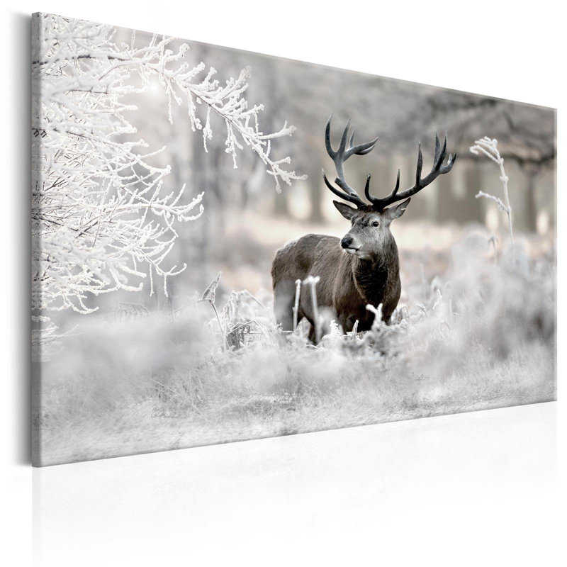 \" Lonely Deer \" broken frame