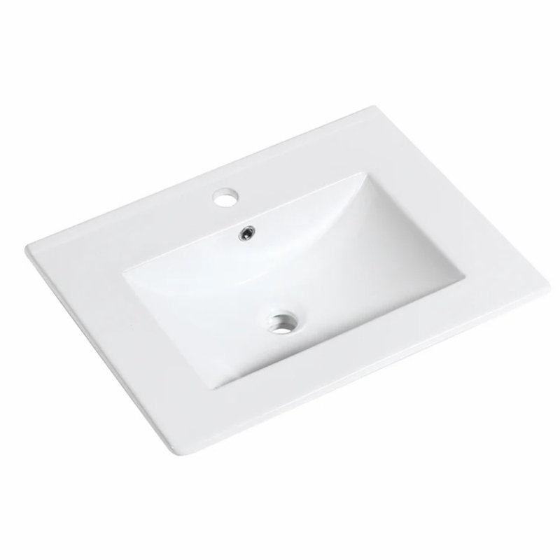 28'' ceramic single bathroom vanity top with sink
incomplete 