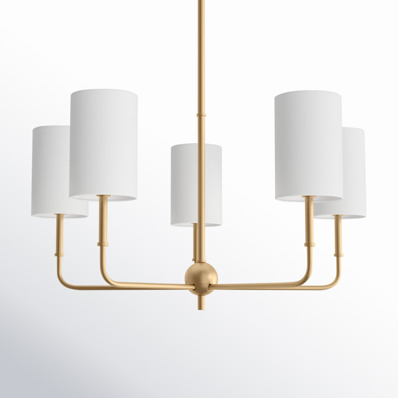 Rowley 5 - Light Dimmable Classic / Traditional Chandelier
INCOMPLETE