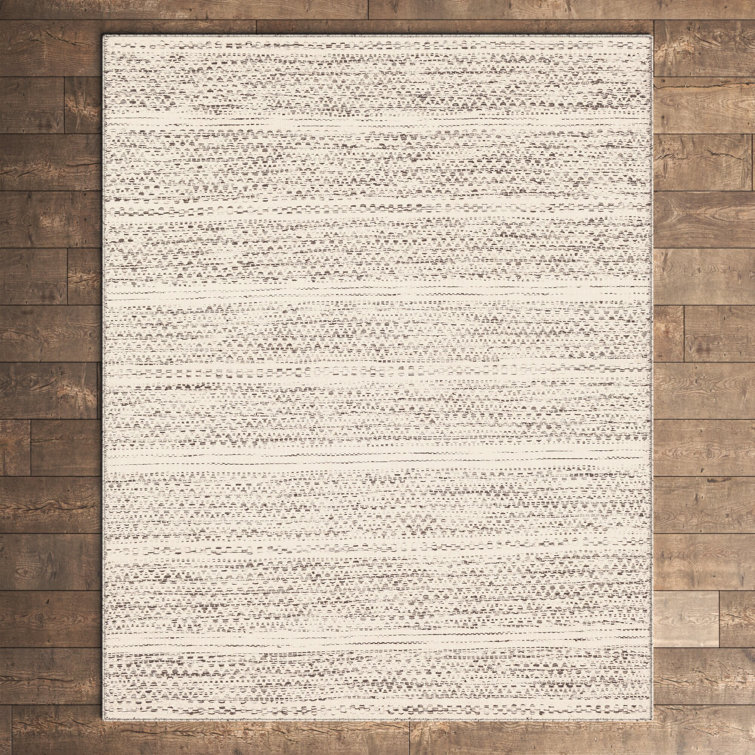 sylvie chevron flatweave wool cream/black area rug