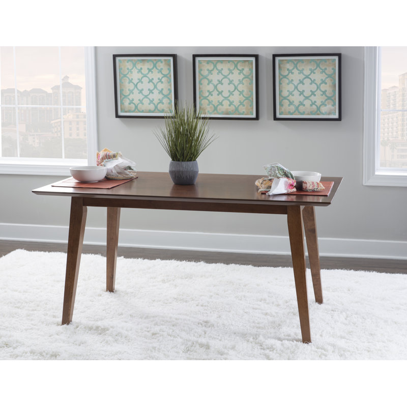 aniek modern wood dining table