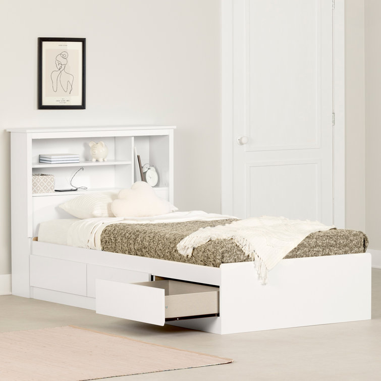 ( only headboard)Gramercy Twin Storage Bed And Bookcase Headboard Set