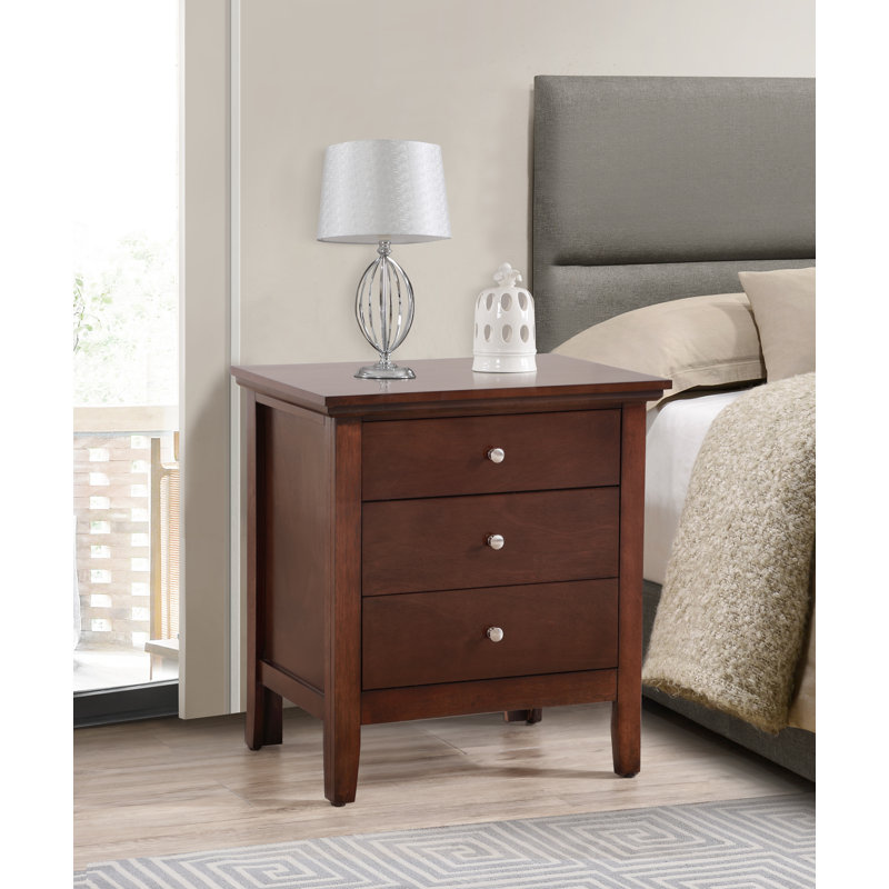 hammond 3 - drawer nightstand bed side table wood nightstand small bedside table and dresser
incomplete 