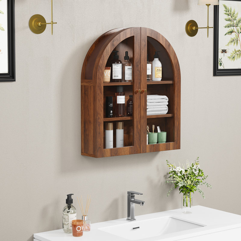 arched wall mounted cabinet
incomplete 
