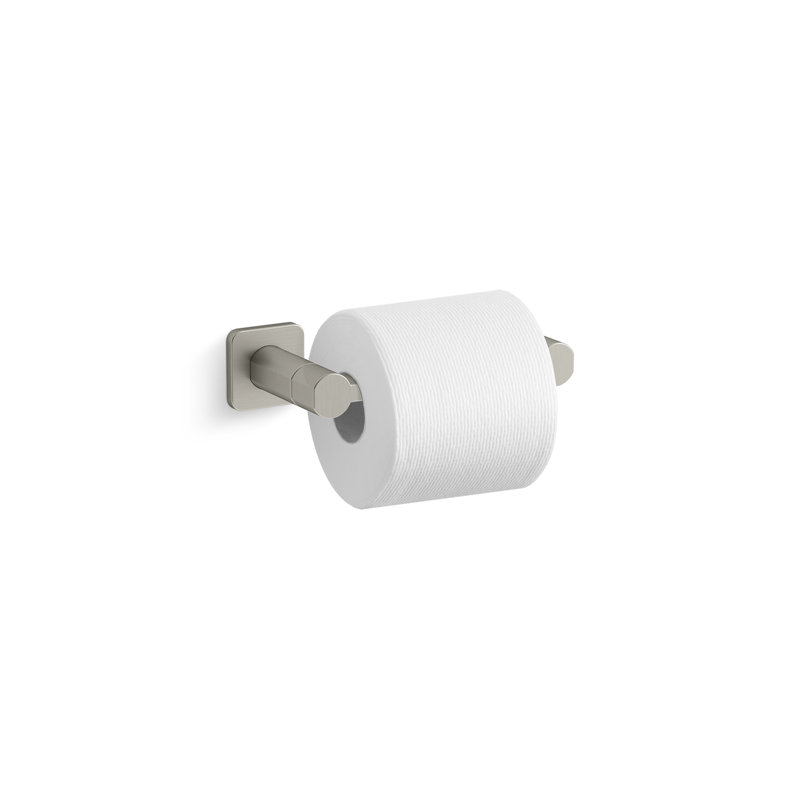Parallel™ Pivoting Toilet Paper Holder, Wall-Mount Bathroom Toilet Paper Holder K-23528-BN
Incomplete 