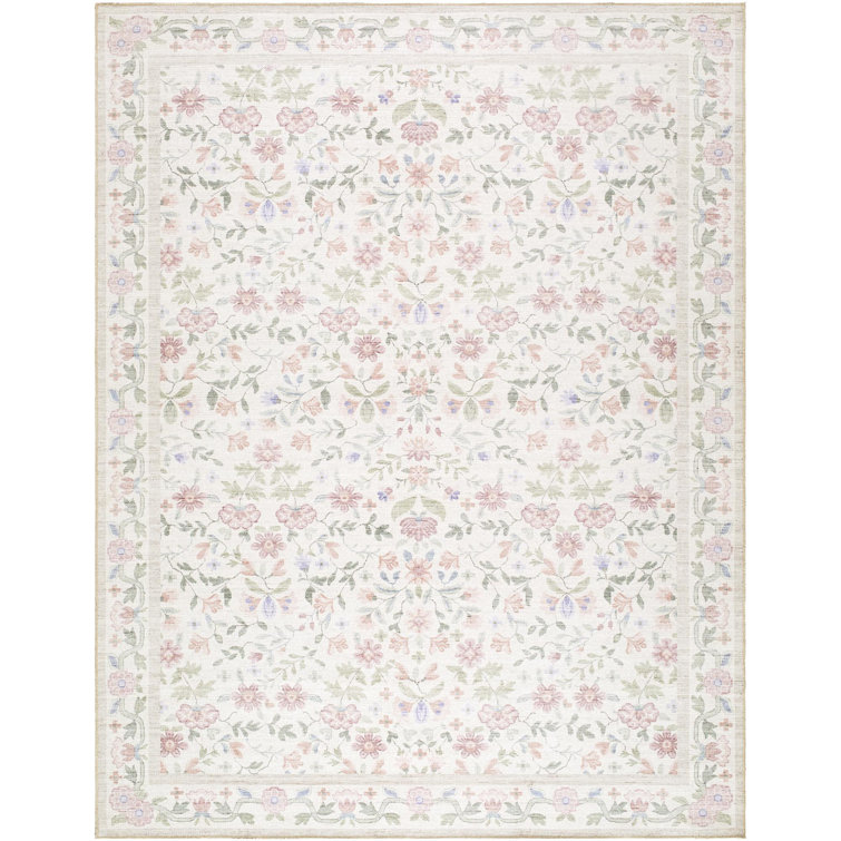 myla machine washable area rug