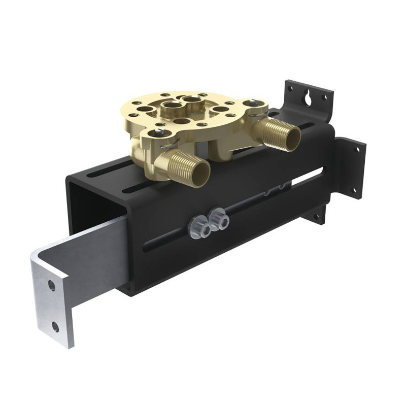 Arris Single Riser Floor Mount Tub Filler Mounting System TS50100