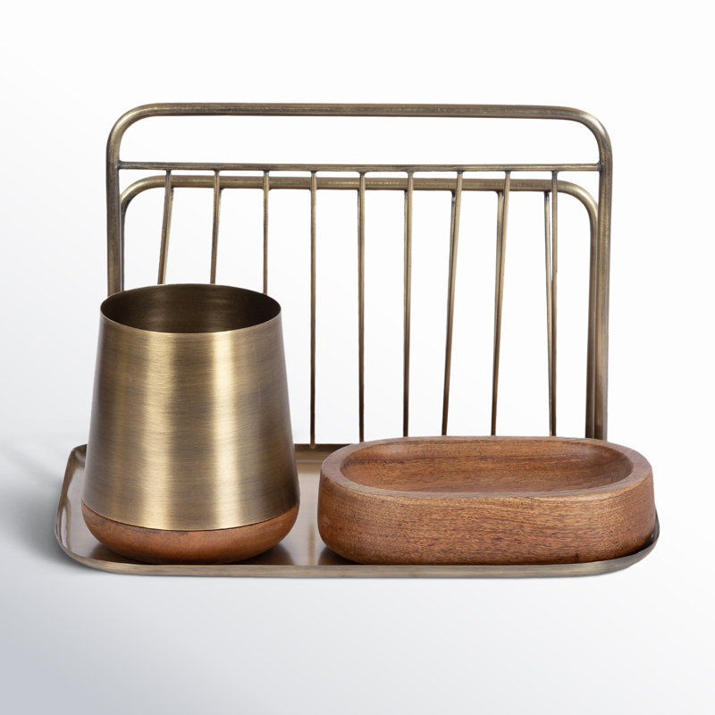 Incomplete Montae Metal Stackable Desk Organizer