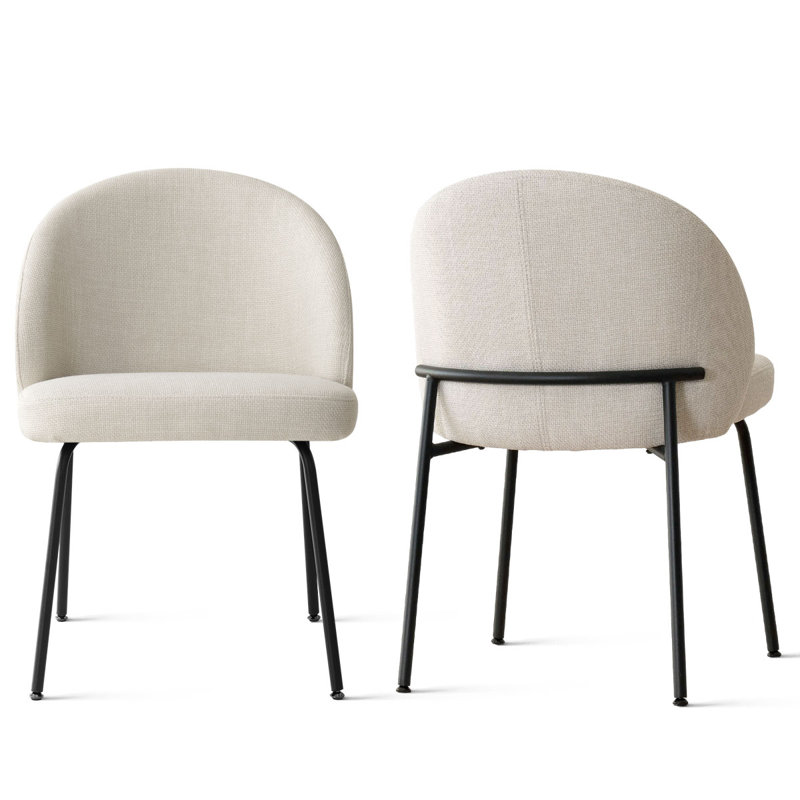 upholstered dining chairs, set of 2 (set of 2)