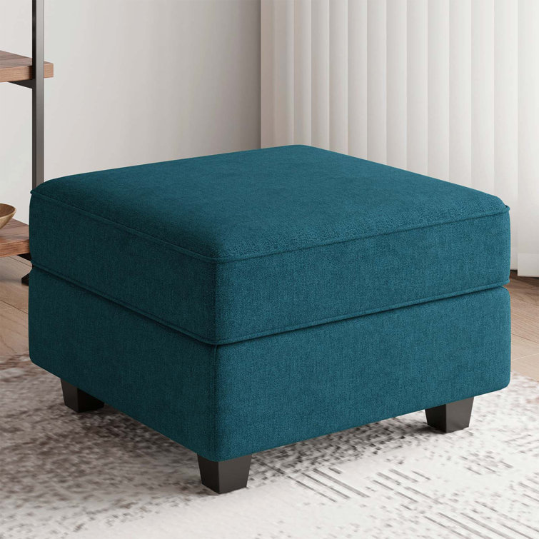 Nairoby 26.4'' Wide Upholstered Storage Ottoman Footstool Module Part for Sectional Sofa