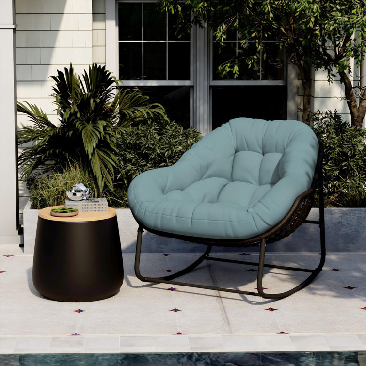cadynce powder coated steel outdoor chair
