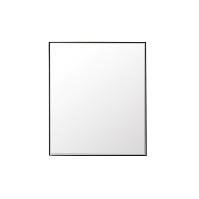 Rohe Metal Flat Wall Mirror 48x40